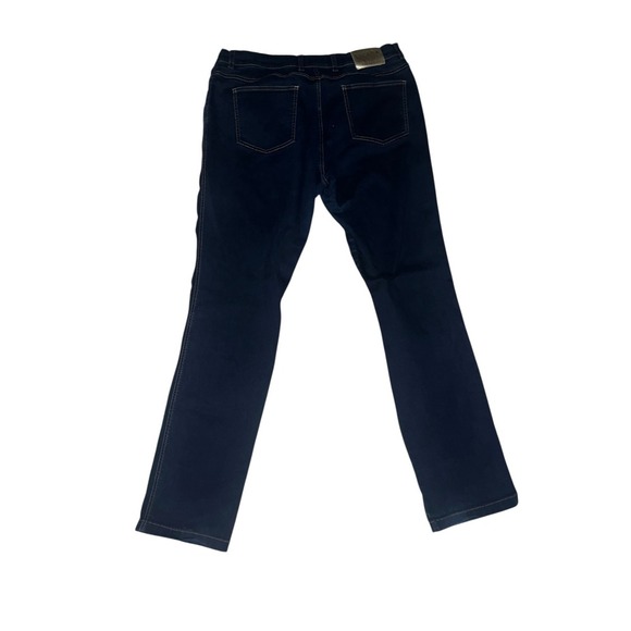 escada jeans Indigo Hipster Resort Wear Designer Varsity  Size 46 - Picture 1 of 6